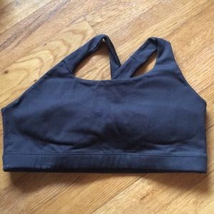 Affinity one shoulder sports bra medium
